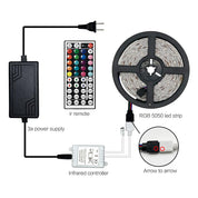 LED-Ljusslinga i RGB - 5m