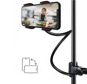 Mobilhållare med Böjbart Stativ & Klämma - 2-Pack