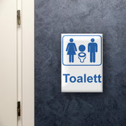 Skyltar Toalett & WC - Välj Variant!