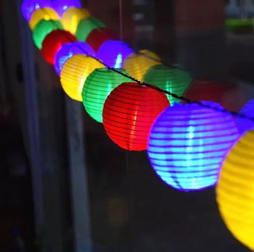 3,5m LED Girlang - Solcell