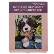 Måla Efter Nummer Kit - 40x30cm – Hund