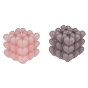 Ljus / Värmeljus - Hjärtbubblor