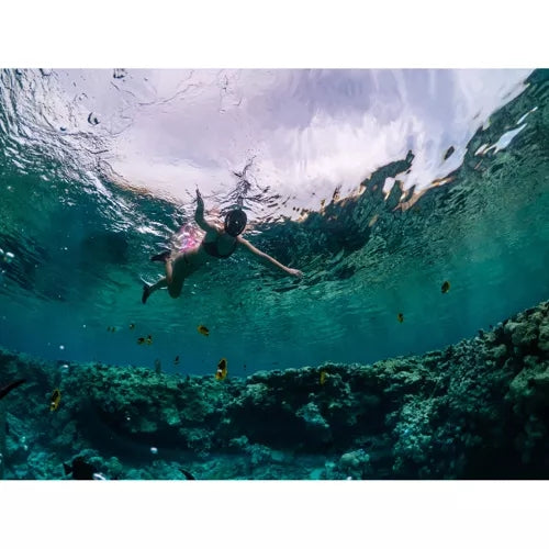 Snorkelmask Heltäckande - Snorkling - S/M