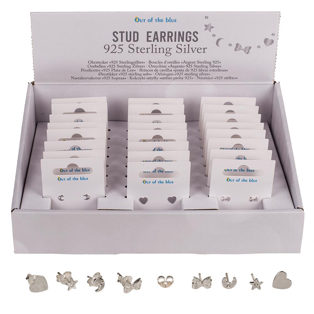 Örhängen / Stiftörhängen - Äkta Silver
