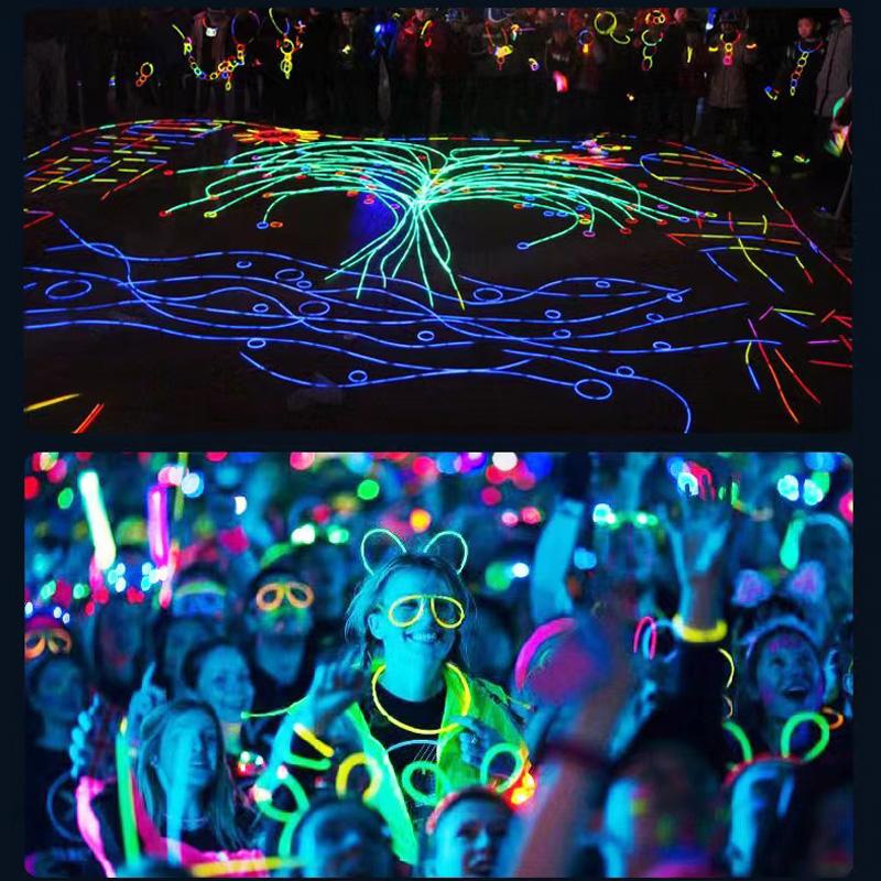 Självlysande Streckgubbe Kit - Glow in the Dark