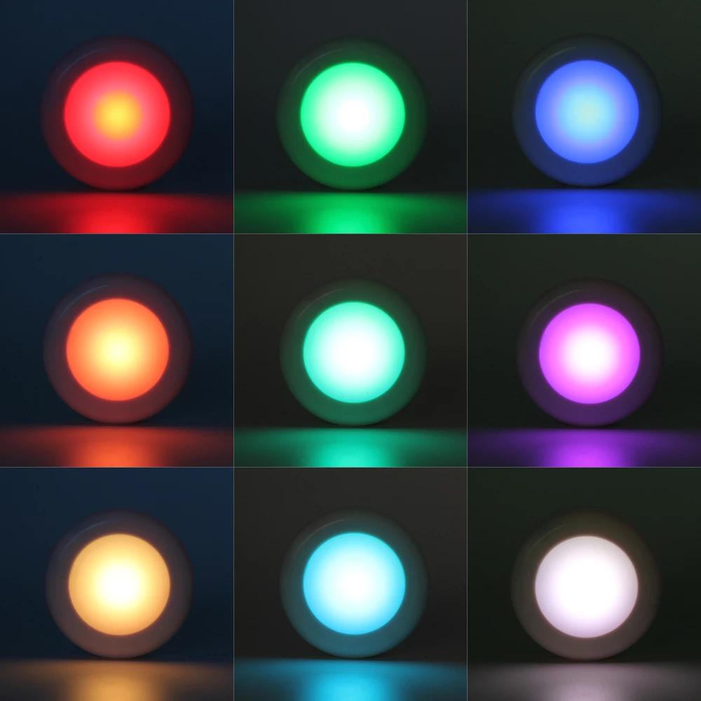 LED-Spotlights med Fjärrkontroll - Välj Antal!