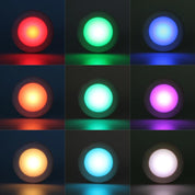LED-Spotlights med Fjärrkontroll - Välj Antal!