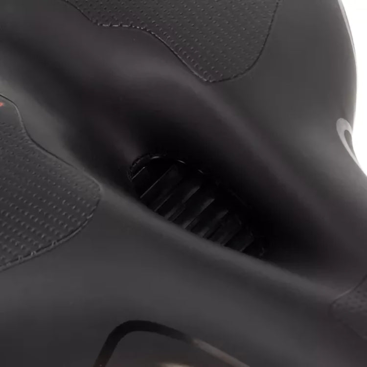 Cykelsadel med LED-lampa & Ventilation - Sadel för cykel