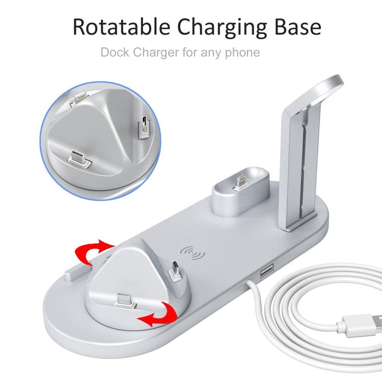 Laddningsstation för Mobil, Apple Watch & AirPods - Induktion