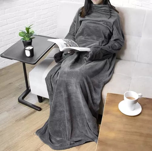 Snug Rug - Oversized Hoodie med Luva - Filt