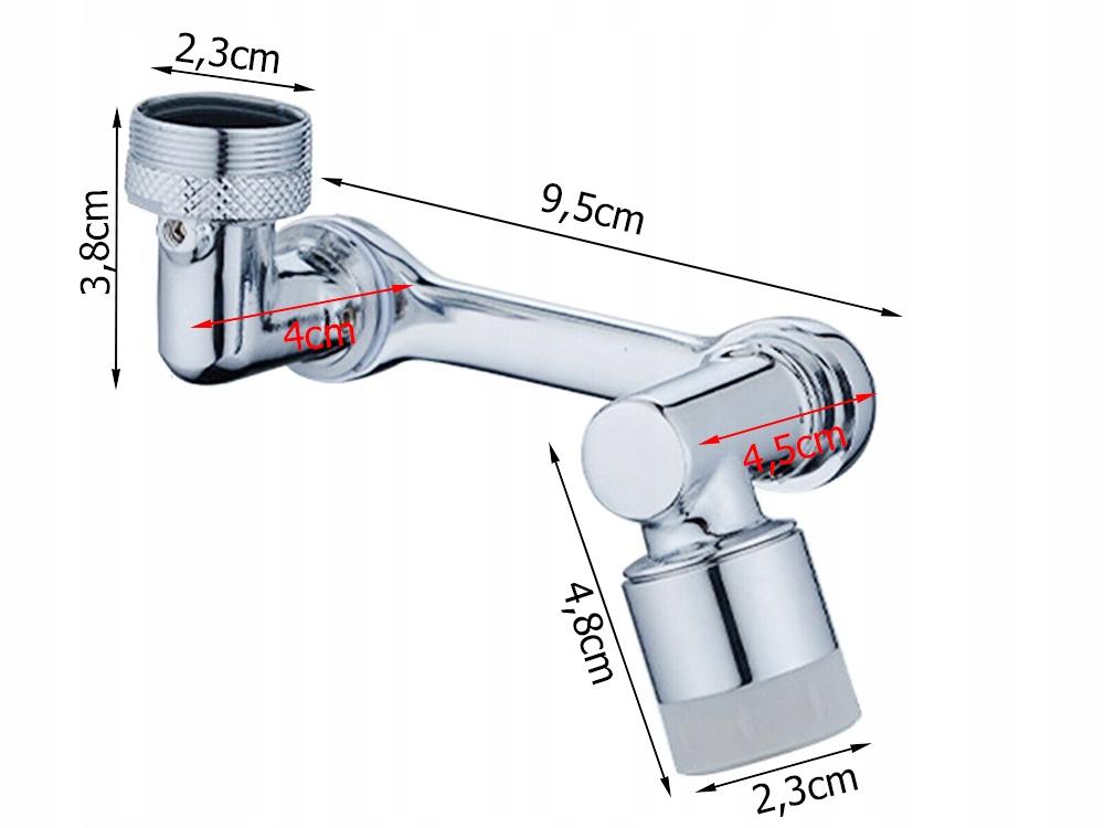 Munstycke till Kran - 1080° Roterande Kökskran Adapter