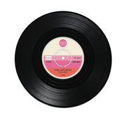 Glasunderlägg i Vinylskivor - 4-Pack