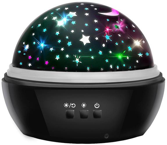 Stjärnprojektor för Barn - Galaxlampa / Nattlampa
