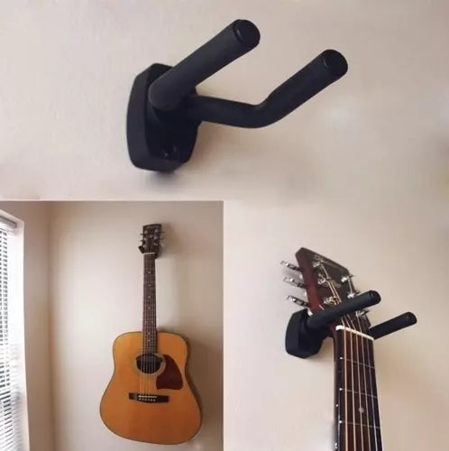 Gitarrhängare med Väggfäste för Gitarr & Bas