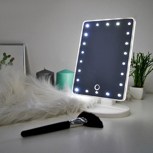 Sminkspegel med LED & Lutningsfunktion