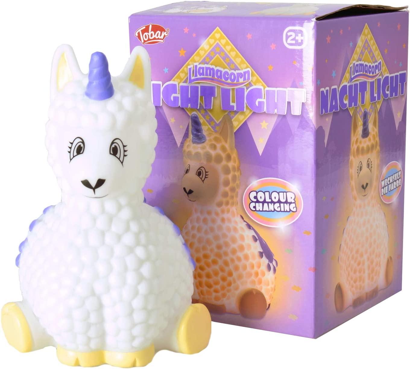 Nattlampa - LED-lampa / Trådlös - Enhörning/Lama