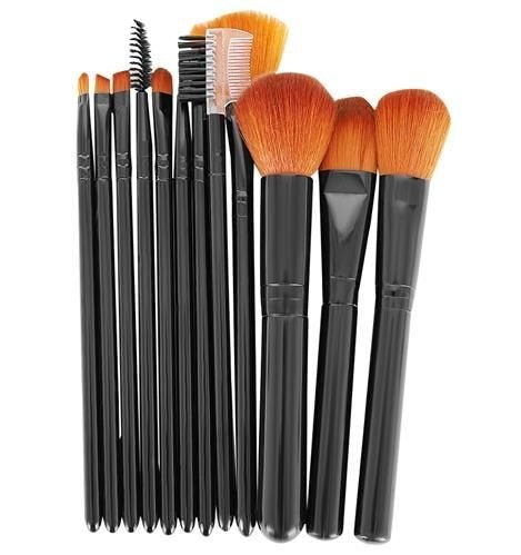 12-Pack - Sminkborstar Set - Smink Borstar