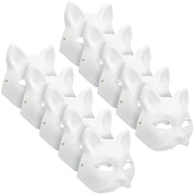 Therian Mask - DIY Kattmask - 10-Pack