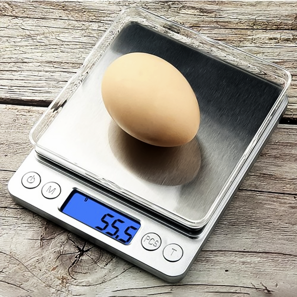 Digital Köksvåg med LCD-display - 0.1g-2kg