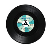 Glasunderlägg i Vinylskivor - 4-Pack