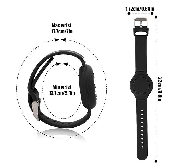 Vattentät AirTag Armband för Barn - Silikonarmband