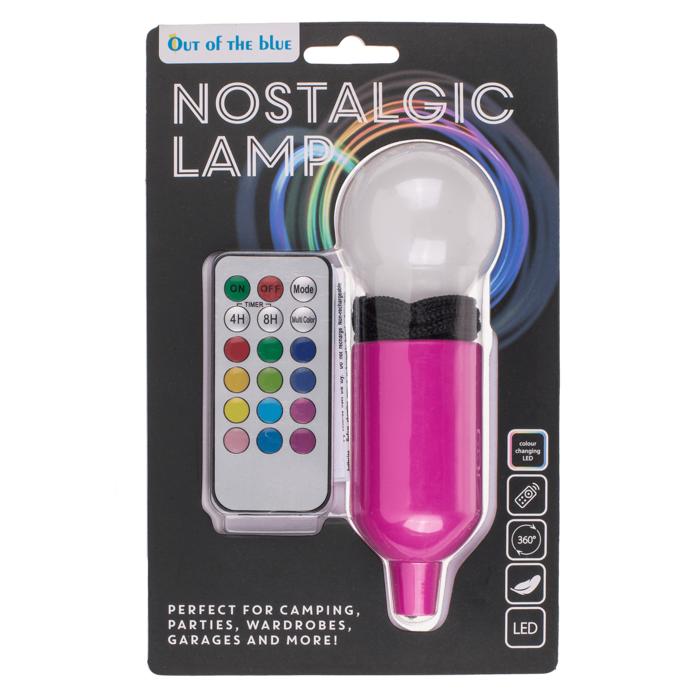 Trådlös LED-lampa med Snöre - RGB
