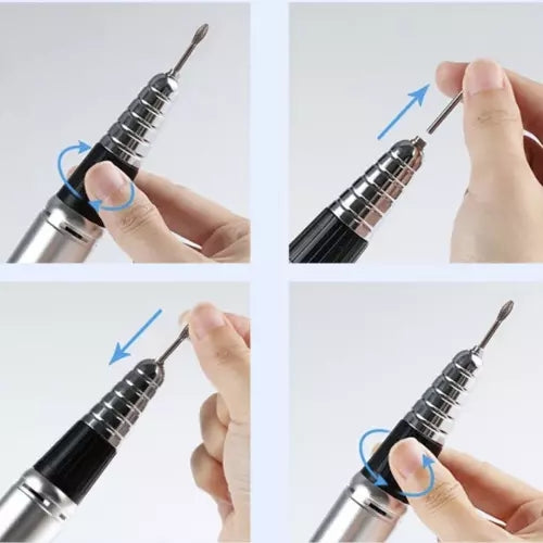 Elektrisk Nagelfil för Naglar - Pedikyr Manikyr