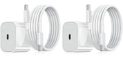 Snabbladdare för iPhone - Adapter + Kabel 20W USB-C