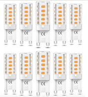 G9 LED-lampor 5W Varmvitt – 10-Pack
