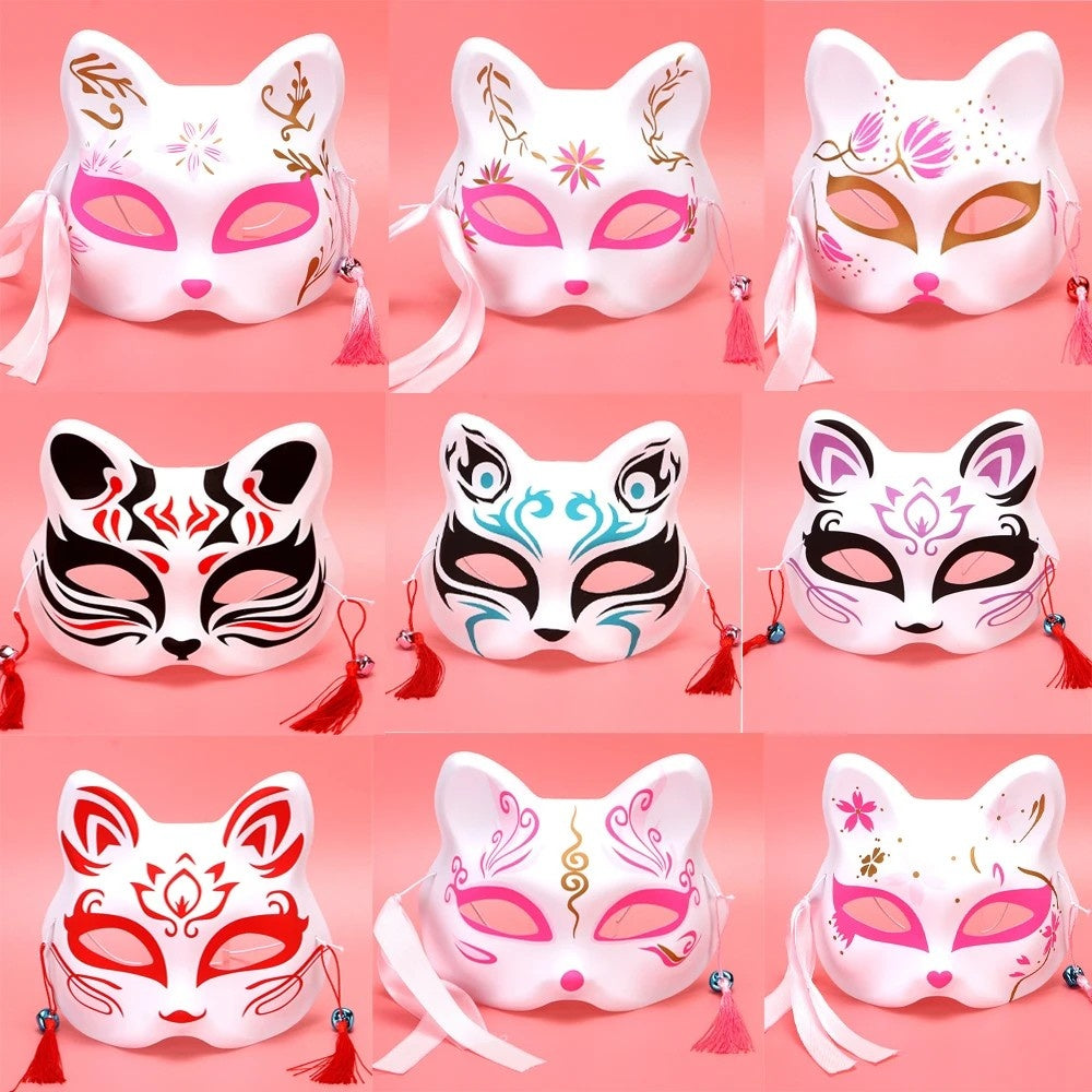 Therian Mask - DIY Kattmask - 10-Pack