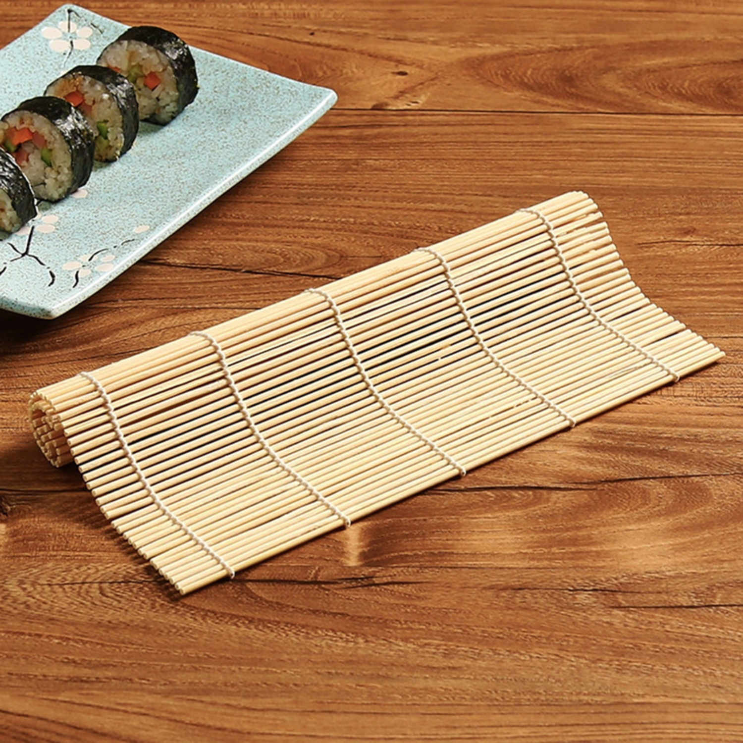 Sushimatta i Bambu för Rullning av Sushi