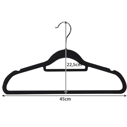 20-Pack - Galgar i Sammet / Klädgalgar - Klädhängare