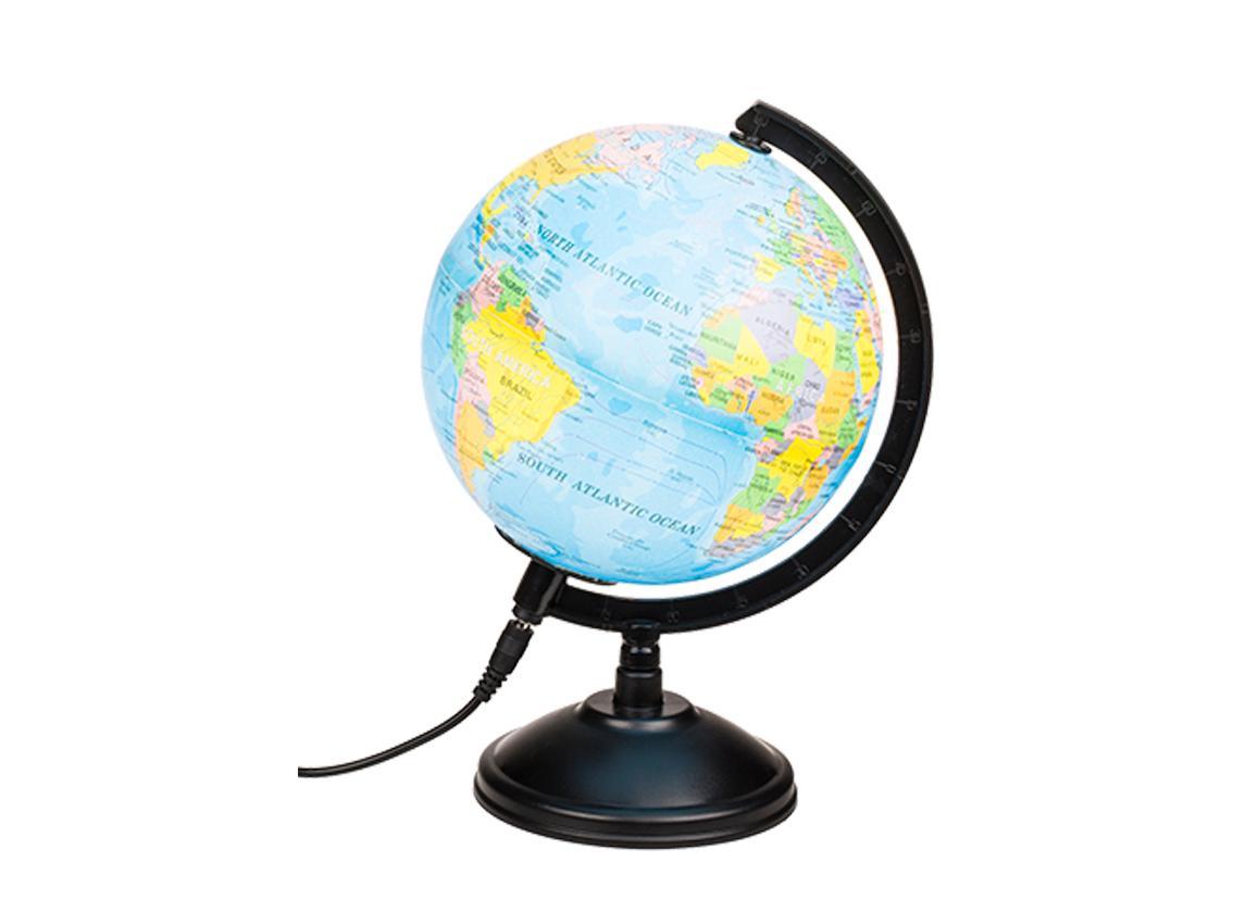 Jordglobslampa / Jordglob LED-Lampa - 15cm