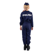 Finsk Polis Barn Maskeraddräkt