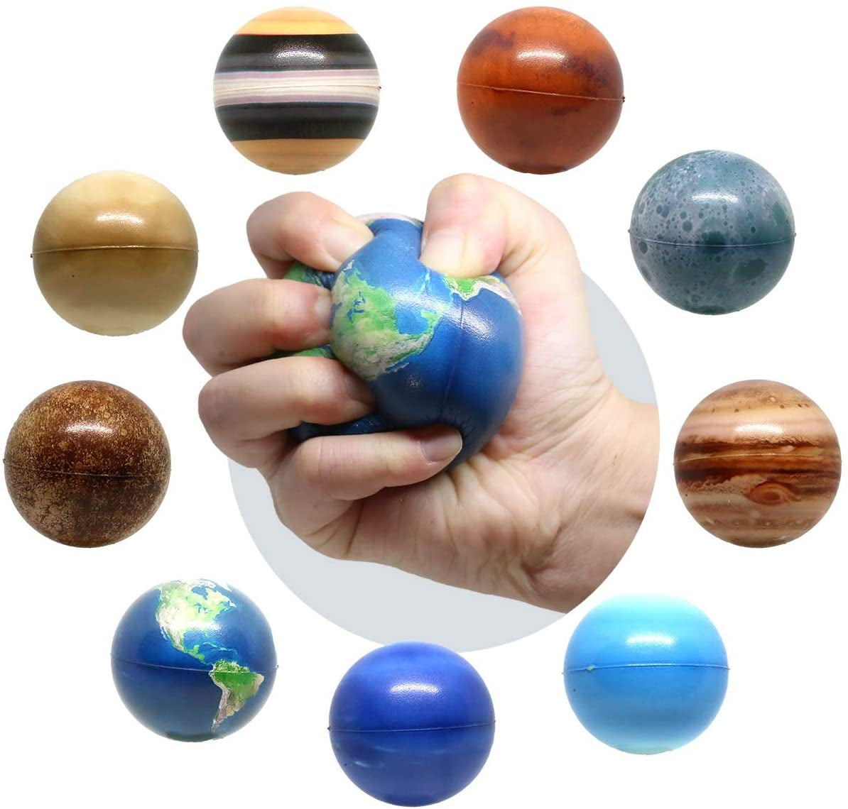 Stressboll / Klämboll - Planet