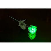 Ros med LED-lampa - Färskiftande