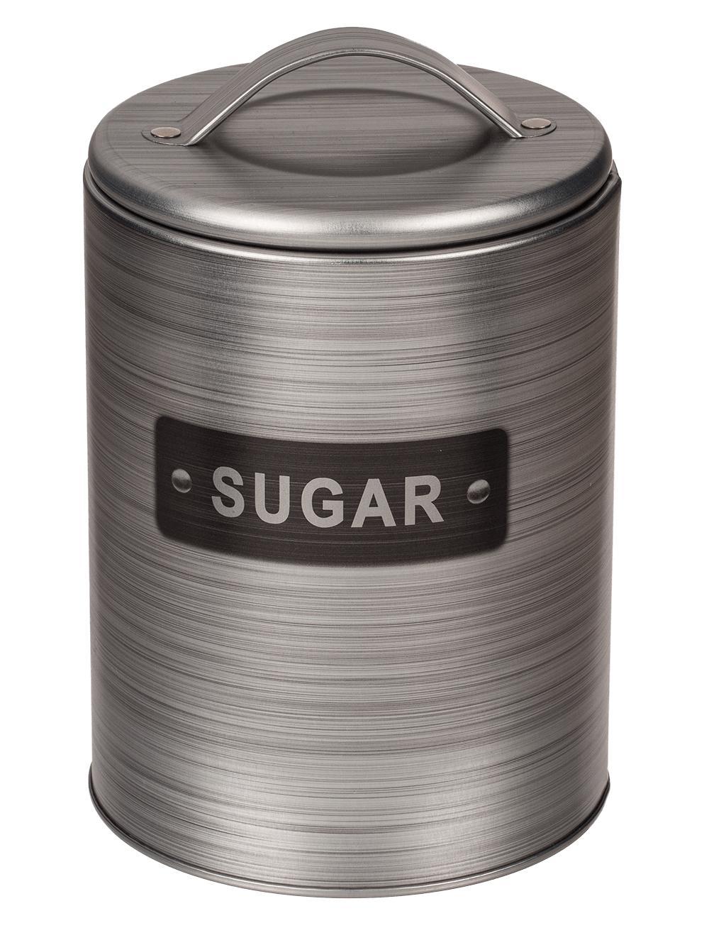 Rund Metallburk - Välj mellan Kaffe, te & socker