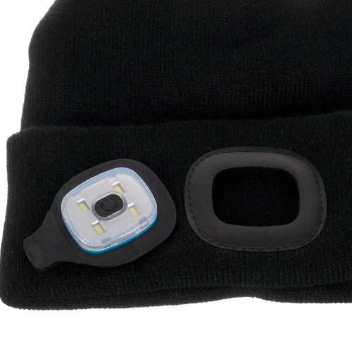 Mössa med LED-lampa