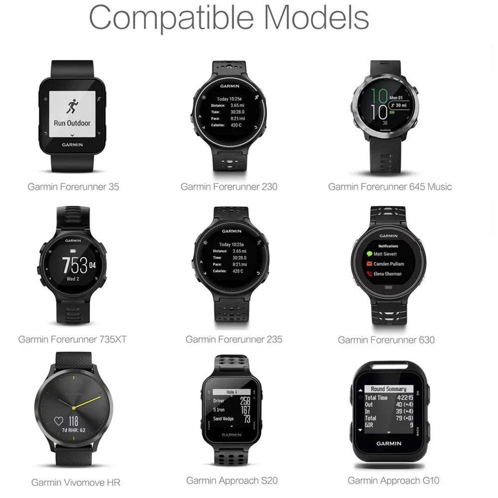 Laddare för Garmin Forerunner 235/645, 735XT, Vivomove & Approach