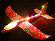 Kastflygplan med LED - 47 cm