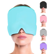 Ögonmask mot Huvudvärk - Gelmask - Svalkande/värmande mask