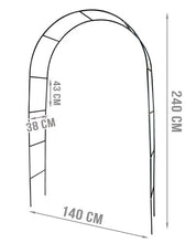 Trädgårdspergola Båge - Pergola