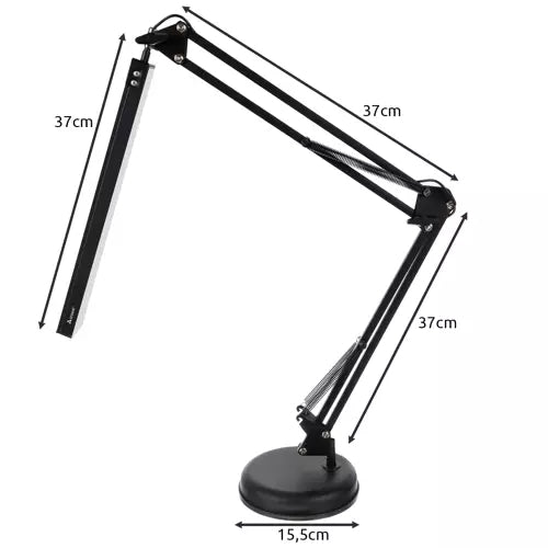 Skrivbordslampa med Arm - LED Bordslampa