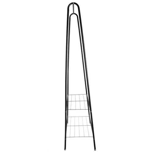 Klädhängare Ställ / Kapphängare med Hyllor - 150cm