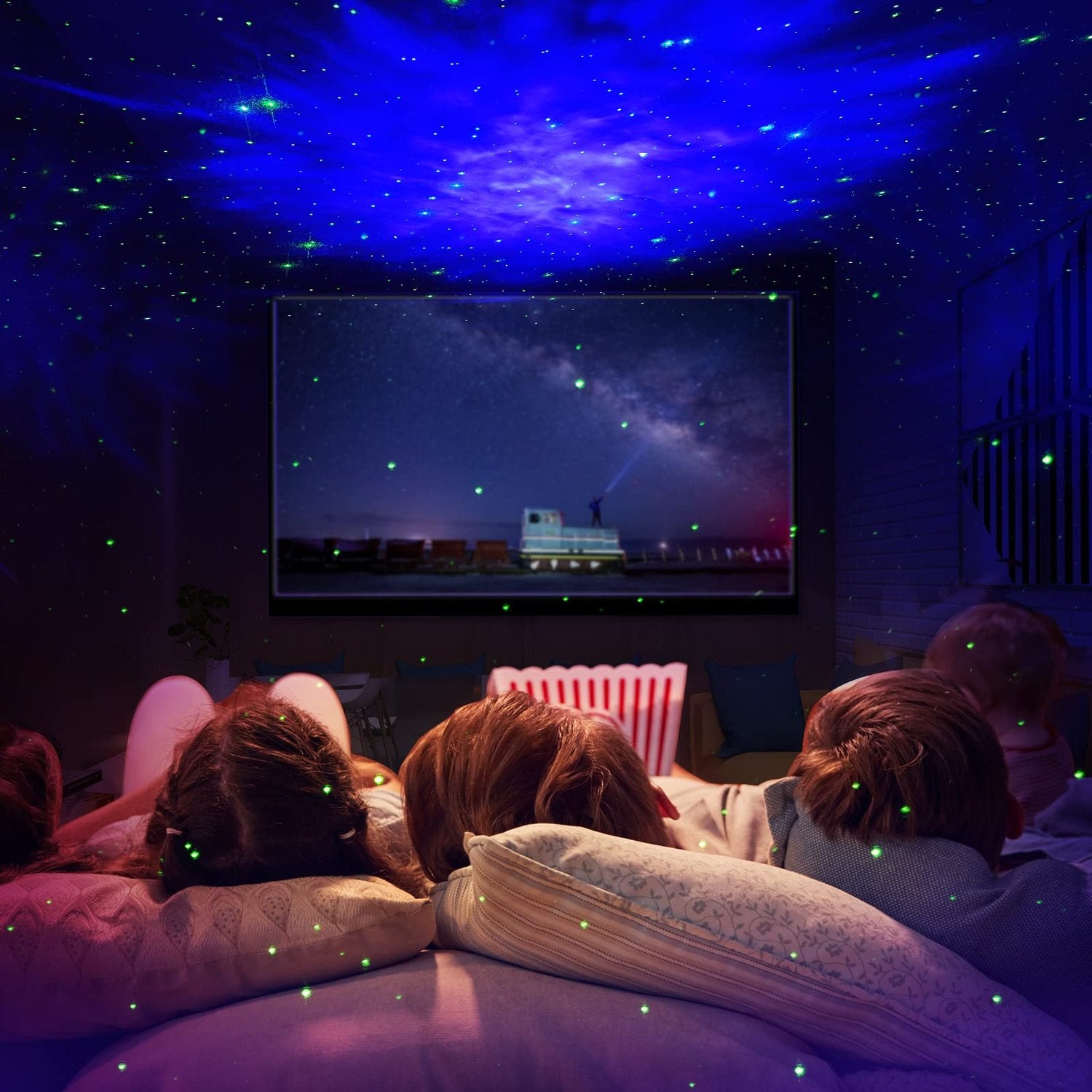 Astronaut Stjärnprojektor med LED-Lampa