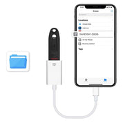 OTG Adapter för iPhone - USB 2.0 till Lightning