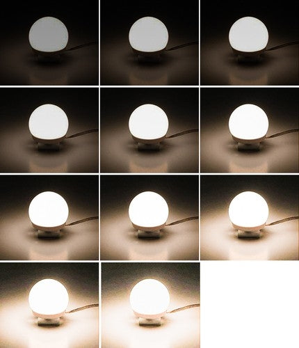 LED-Lampor till Sminkspegel - 10-Pack