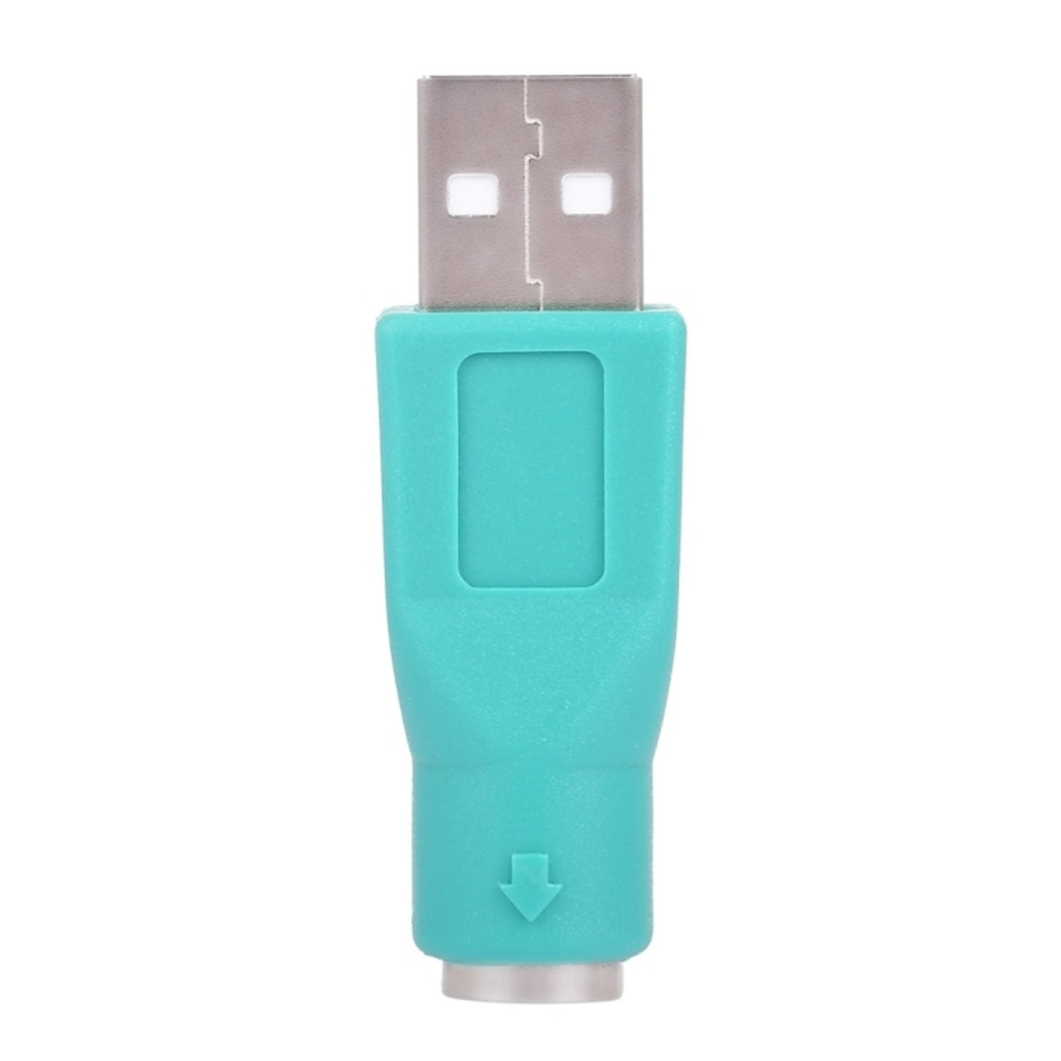 Adapter USB-Hane till PS/2-Hona - Turquoise för Mus och Tangentbord