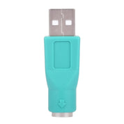 Adapter USB-Hane till PS/2-Hona - Turquoise för Mus och Tangentbord