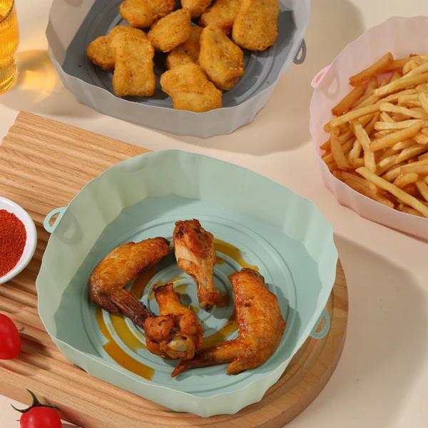 Airfryer Silikonform - Korg till luftfritös